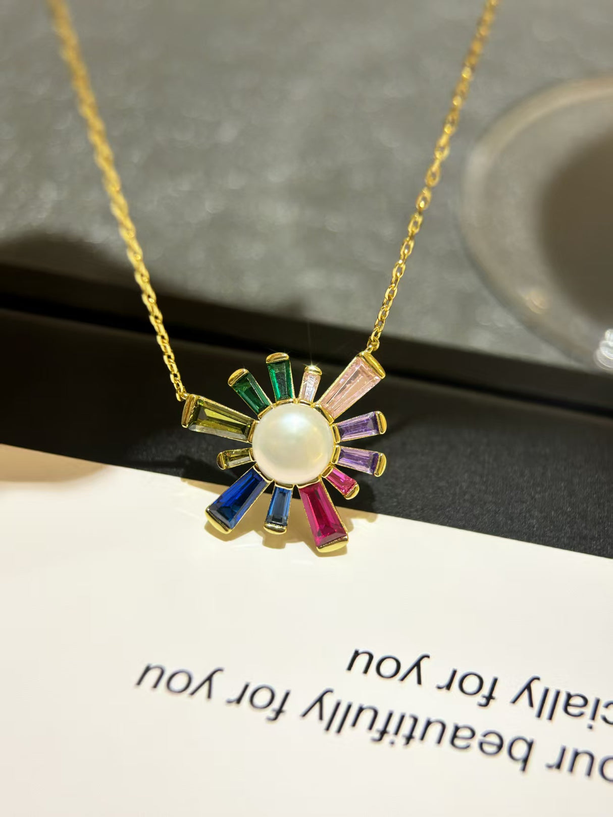 Sunflower Necklace