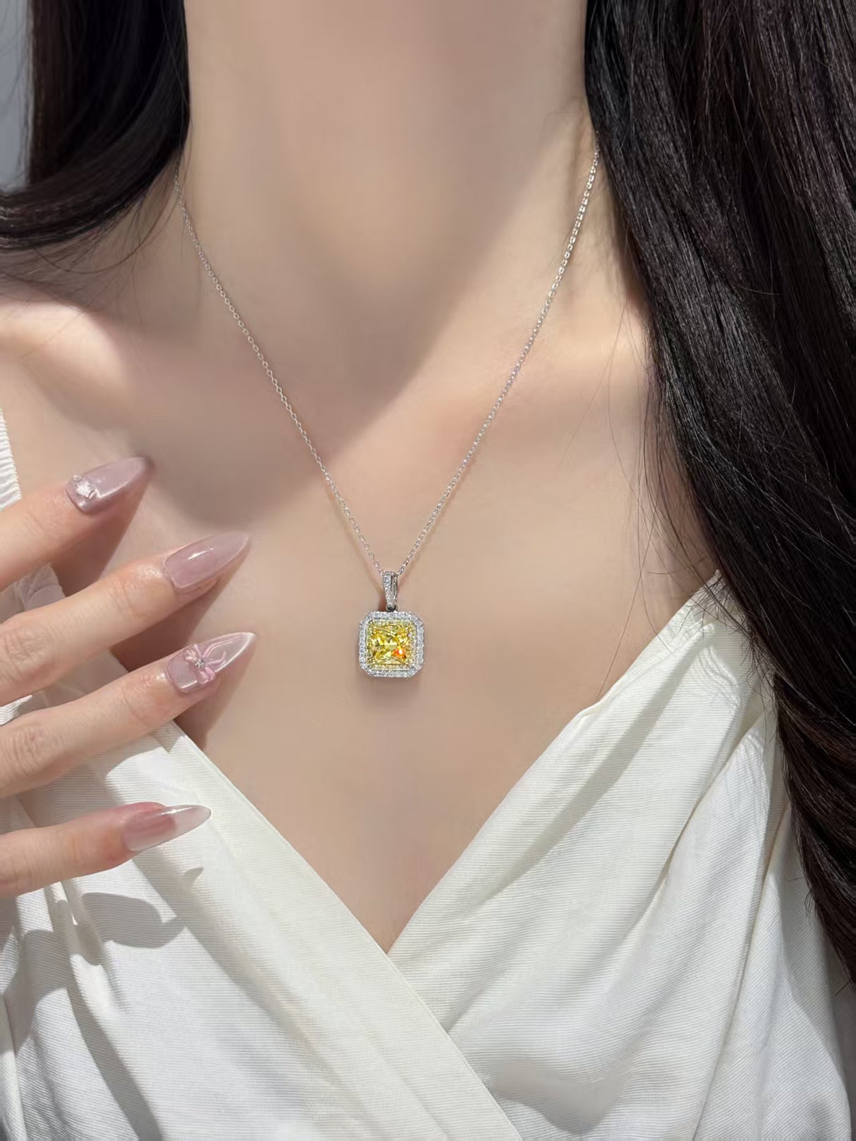 Yellow Brick Necklace