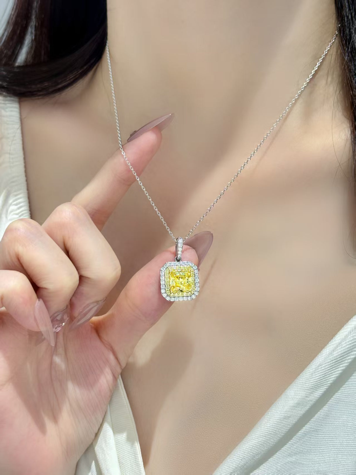 Yellow Brick Necklace