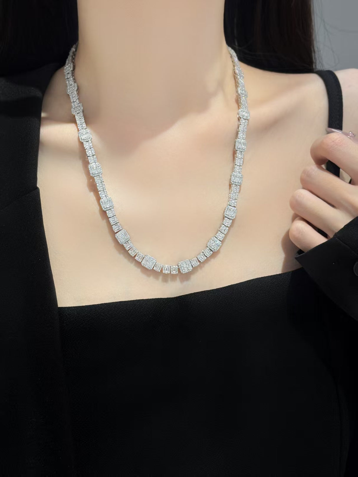 Equator Full Inlaid Necklace