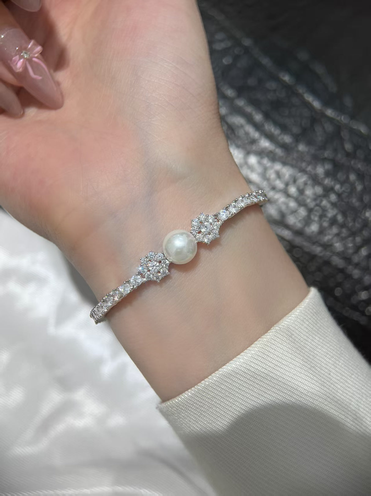 Stardust Pearl Bracelet
