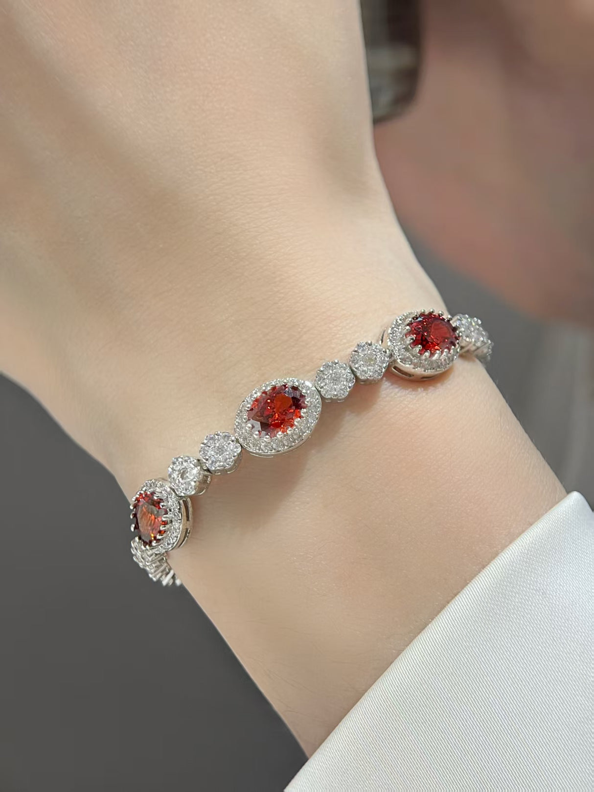 Pomegranate Ruby Bracelet