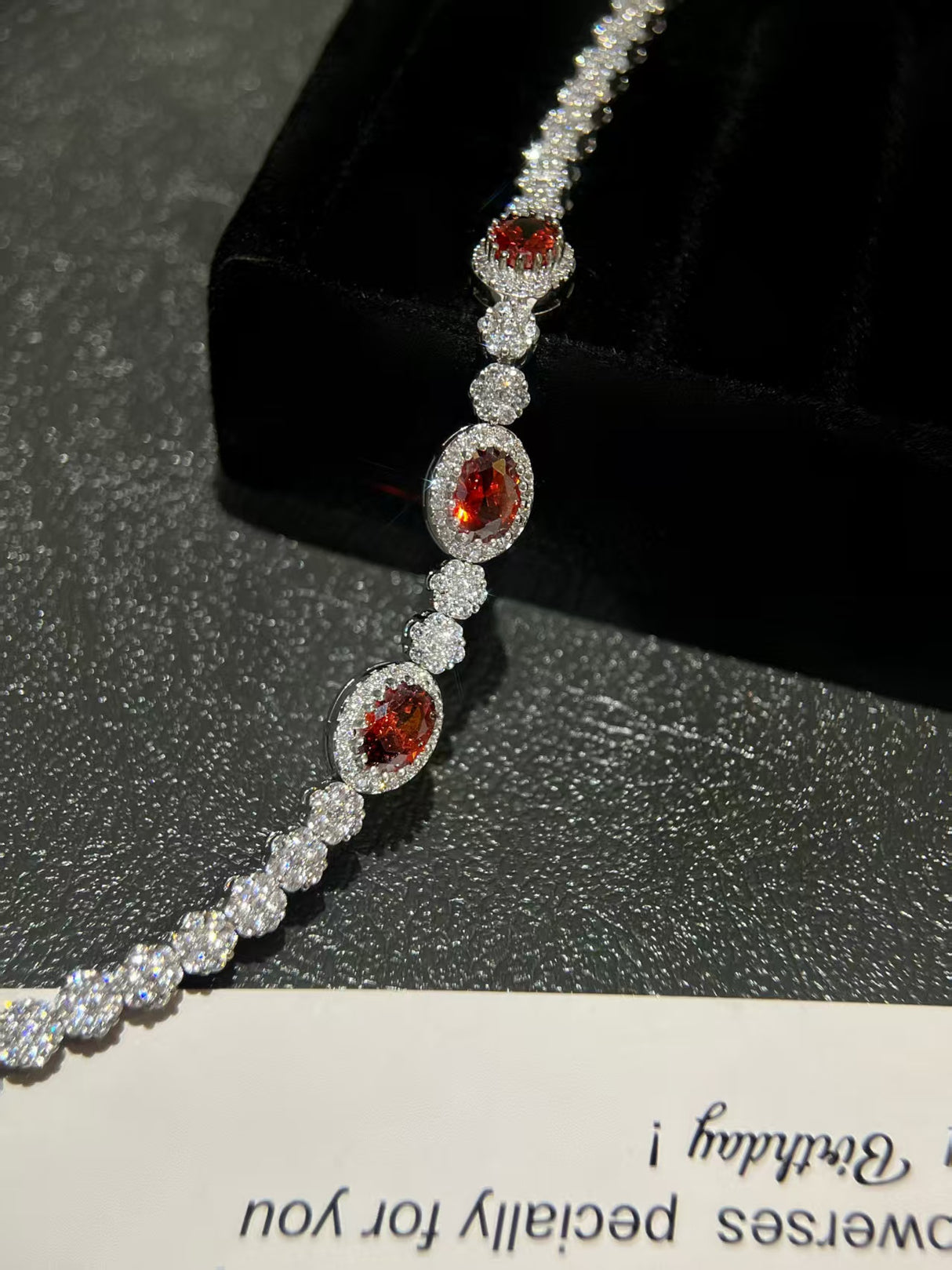 Pomegranate Ruby Bracelet