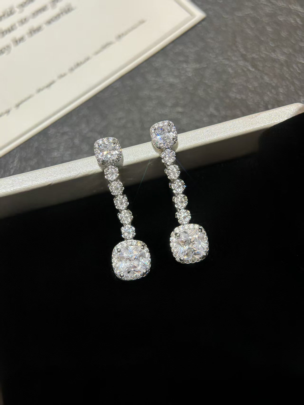 Zirconia Crystal Fashion Earrings