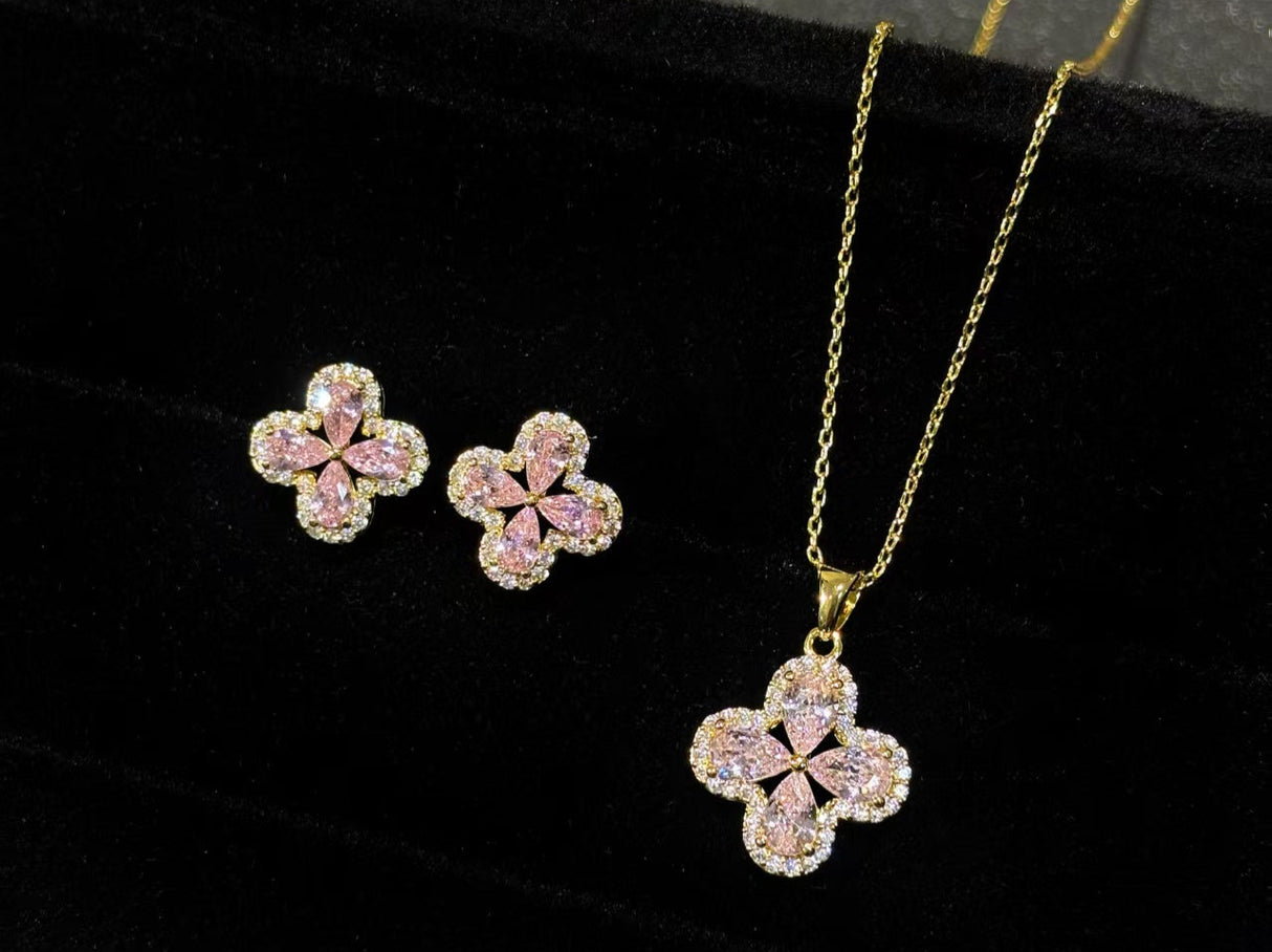 Four -Leaf Clover Earrings