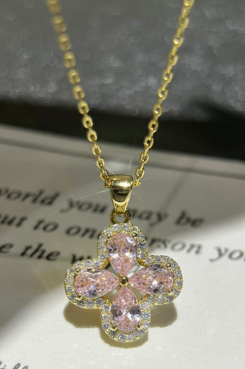 Four-Leaf Clover Necklace