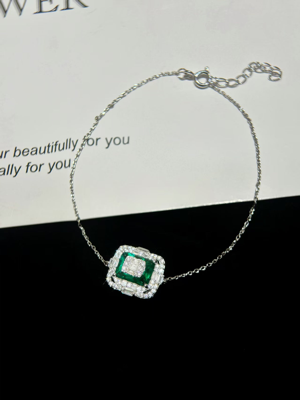 Emerald Shadow Bracelet