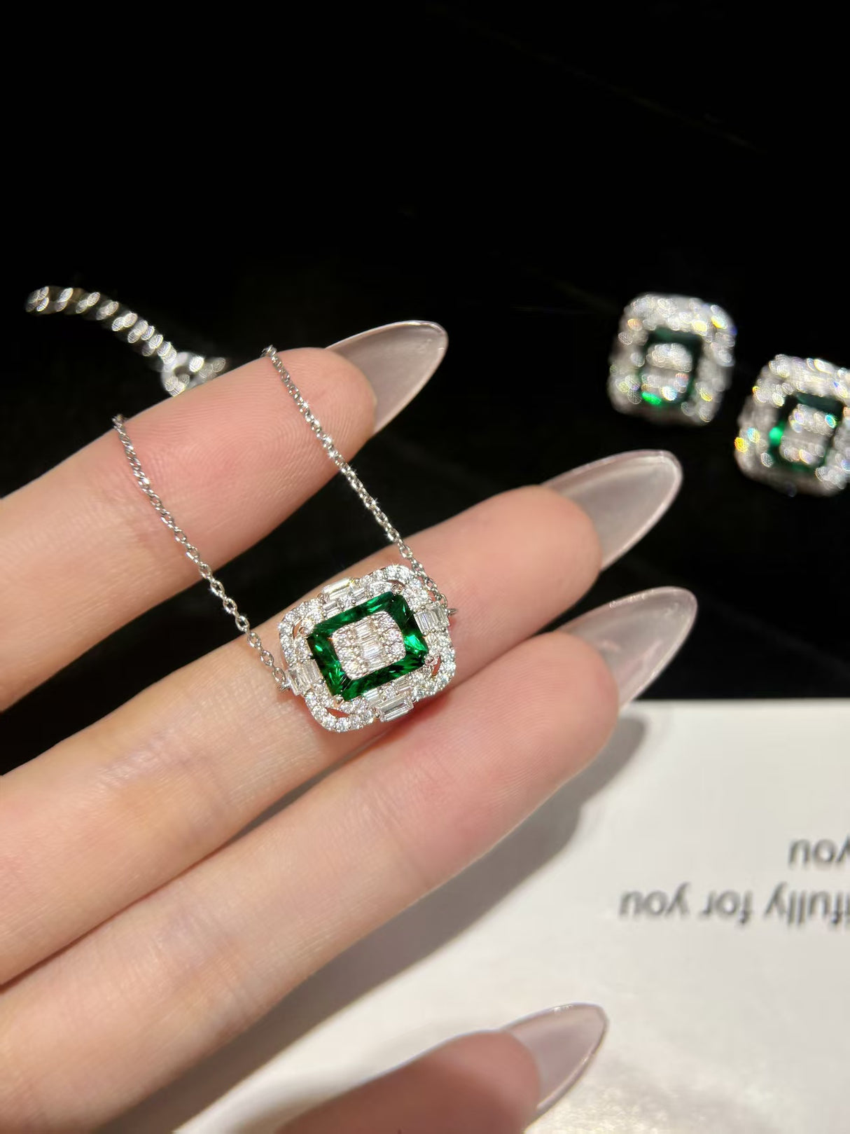 Emerald Shadow Bracelet