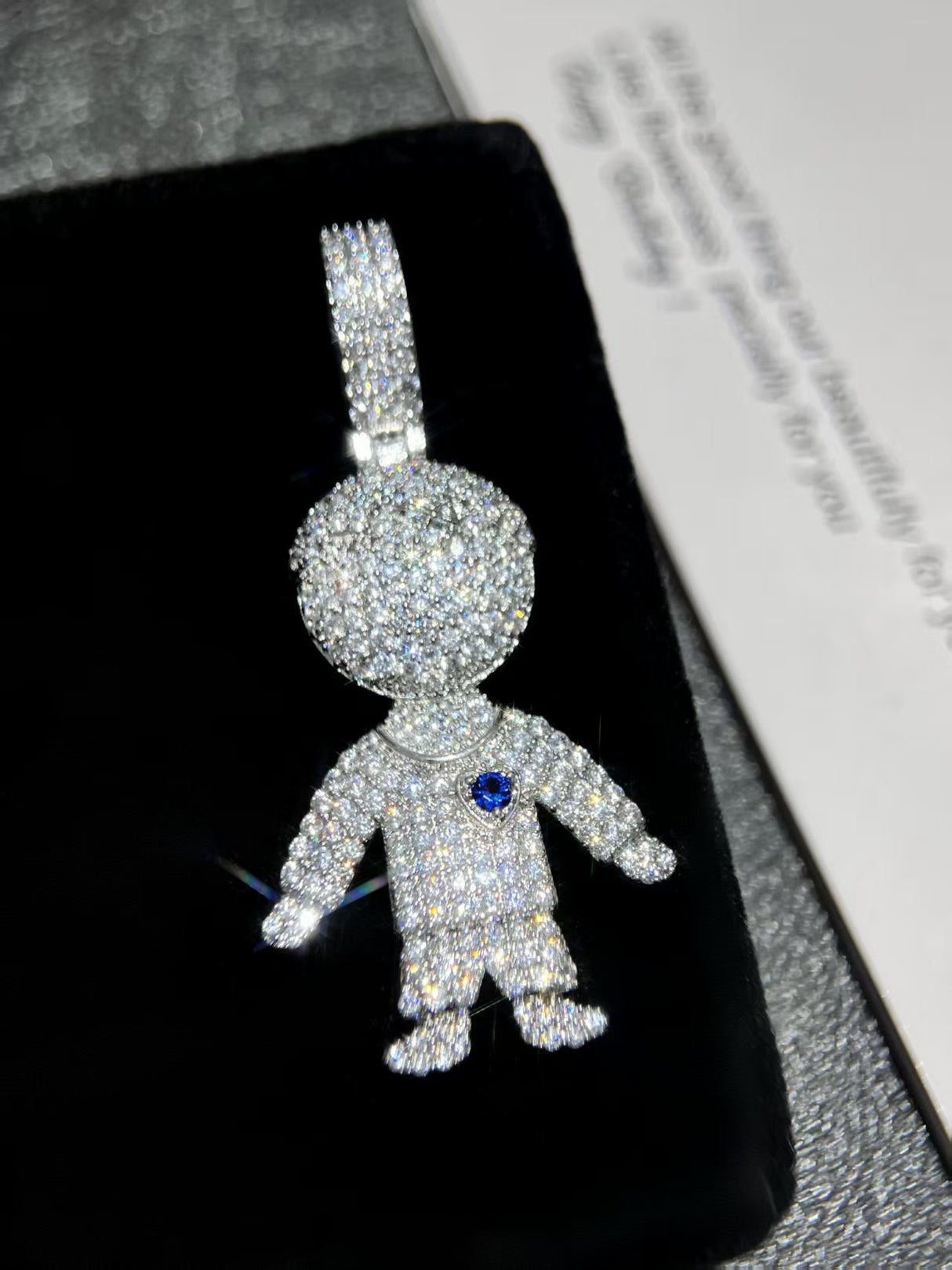 Cartoon Inlaid Pendant