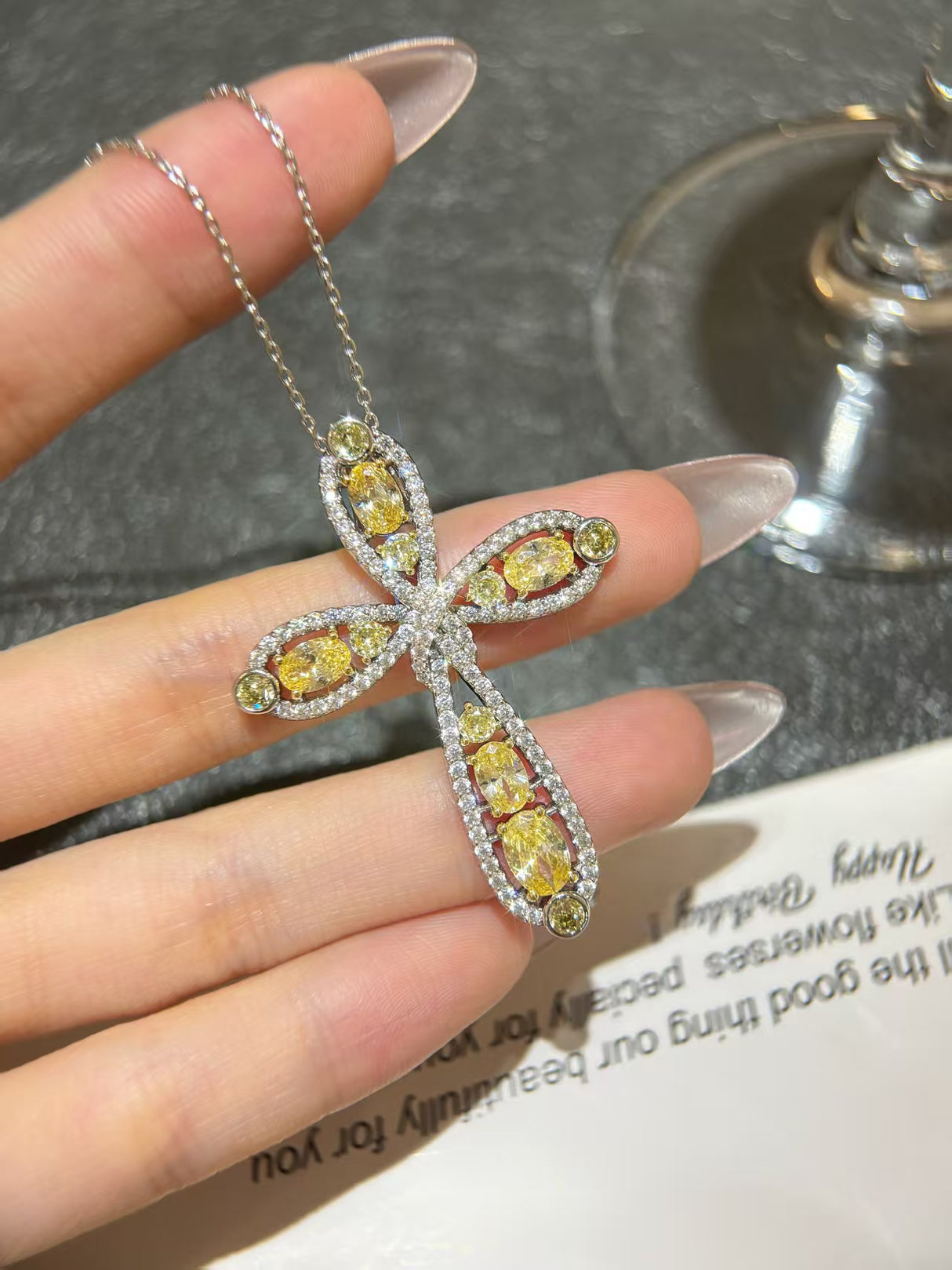 Simple Cross Necklace