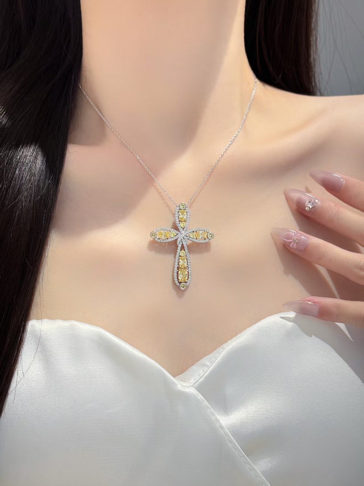 Simple Cross Necklace