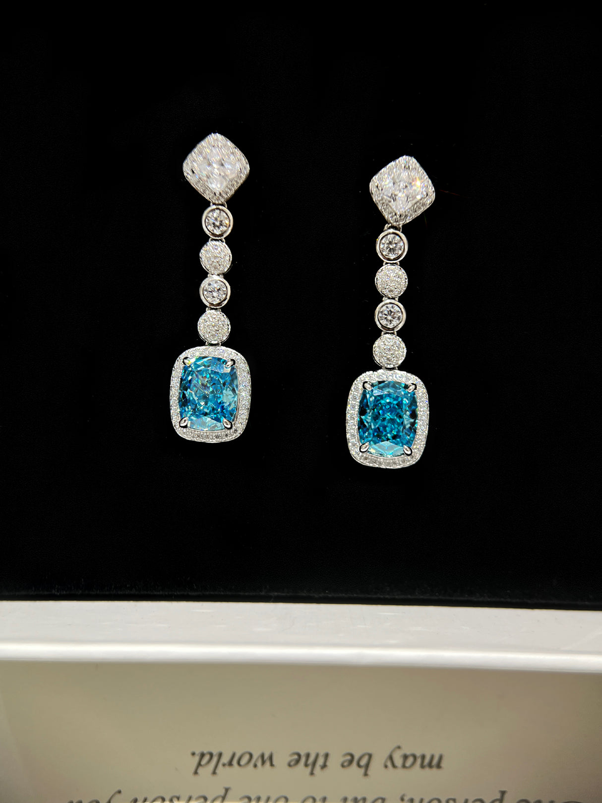 Ice Blue Earrings