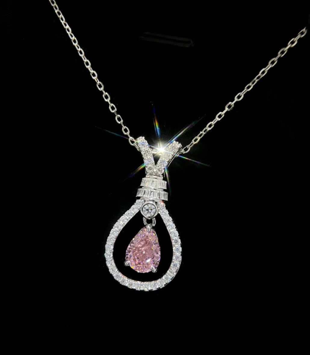Crimson Starlight Necklace
