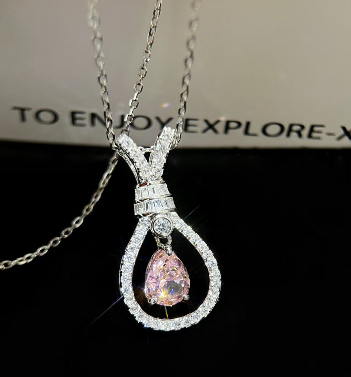 Crimson Starlight Necklace