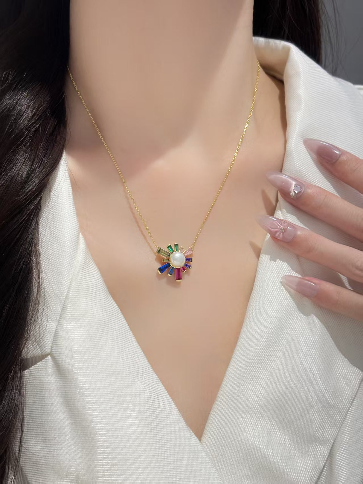 Sunflower Necklace
