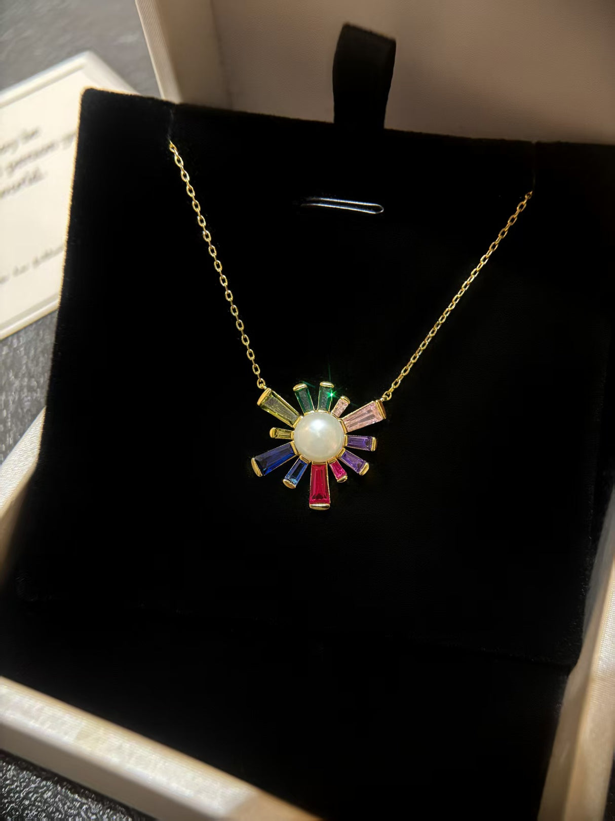 Sunflower Necklace