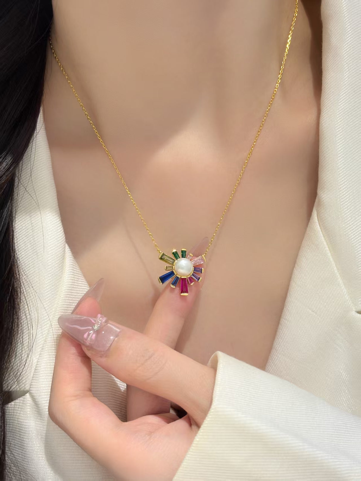 Sunflower Necklace