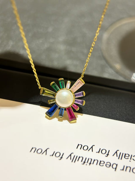 Sunflower Necklace