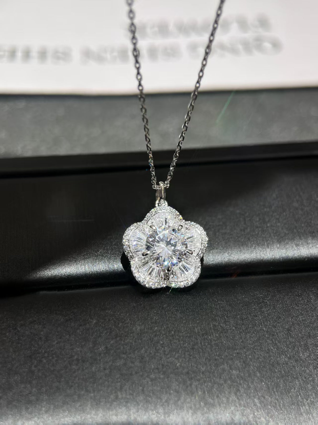 Ice Crystal Garland Necklace