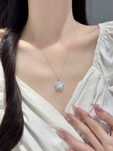 Ice Crystal Garland Necklace