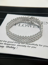 Square Moissanite Bracelet
