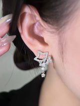 Crystal Star Earrings