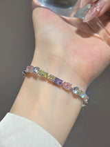 Candy Colored Crystal Bracelet