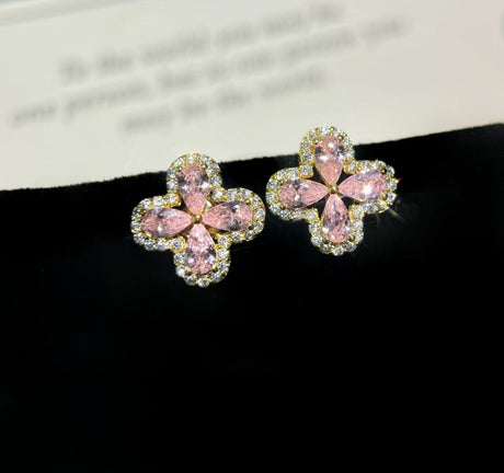 Four -Leaf Clover Earrings
