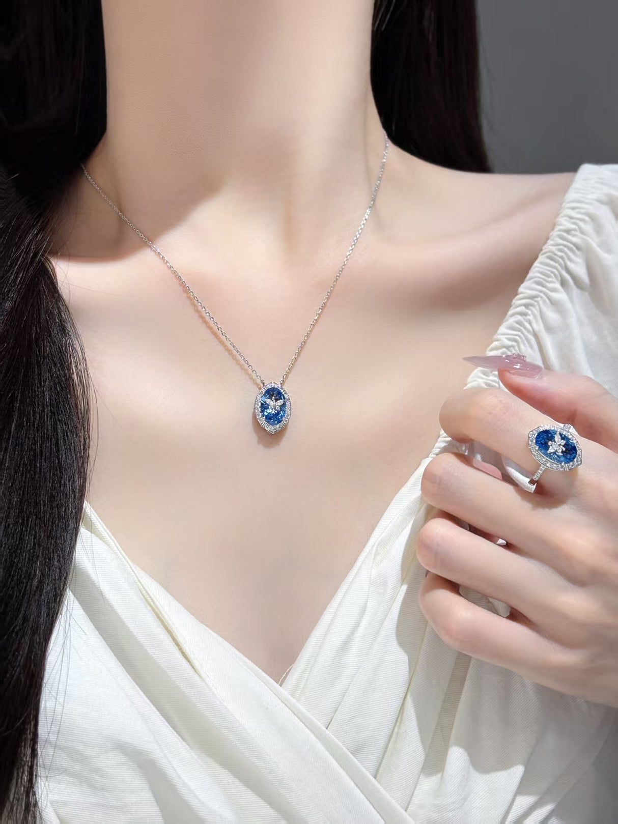 Sea Blue Necklace