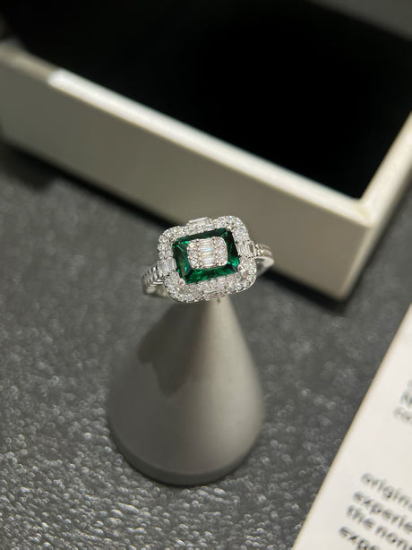Emerald Shadow Ring