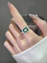 Emerald Shadow Ring