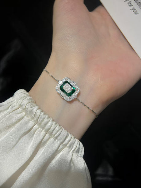Emerald Shadow Bracelet