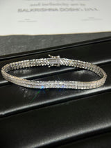 Sterling Silver CZ Tennis Bracelet