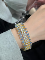 Five row bracelet