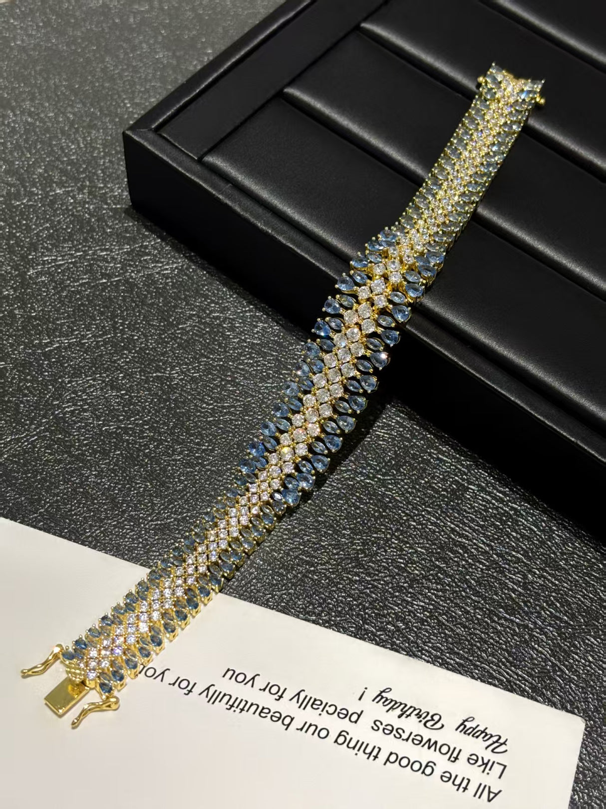 Five row bracelet