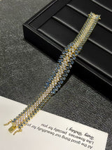 Five row bracelet