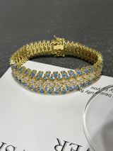 Five row bracelet