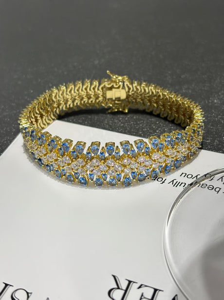 Five row bracelet