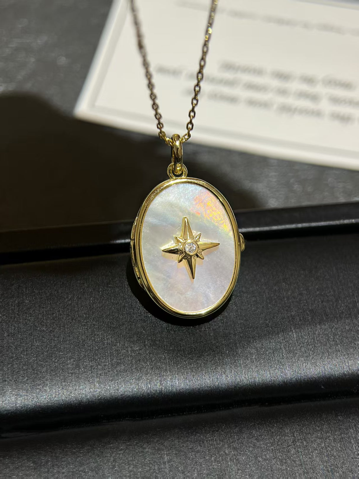 Hexagram necklace