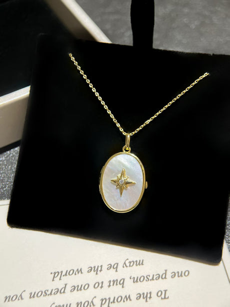Hexagram necklace