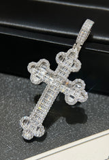 Broken Brick Cross Pendant