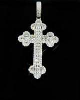 Broken Brick Cross Pendant