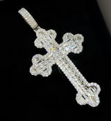 Broken Brick Cross Pendant