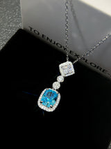 Ice Blue Necklace
