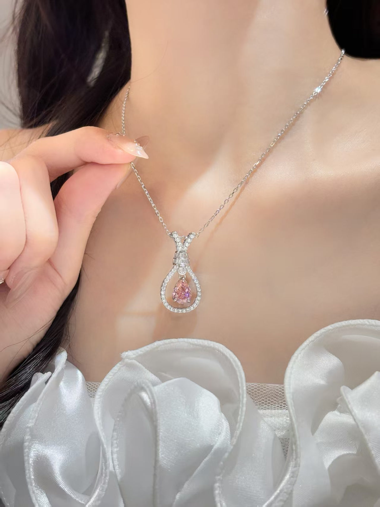 Crimson Starlight Necklace