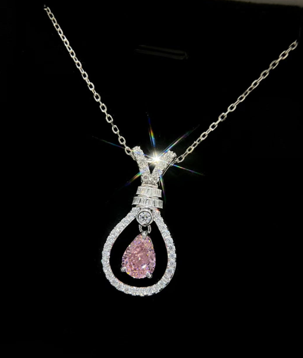 Crimson Starlight Necklace